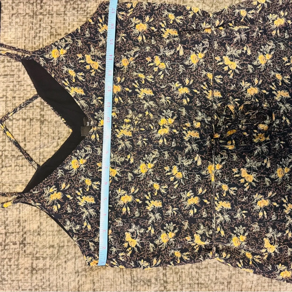 Frank + Oak Floral Sleeveless Jumpsuit - M - Picture 8 of 12